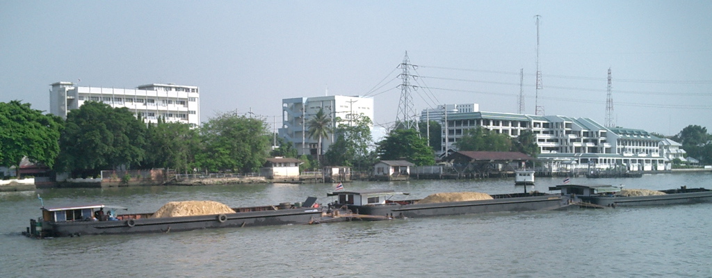 Sand barge